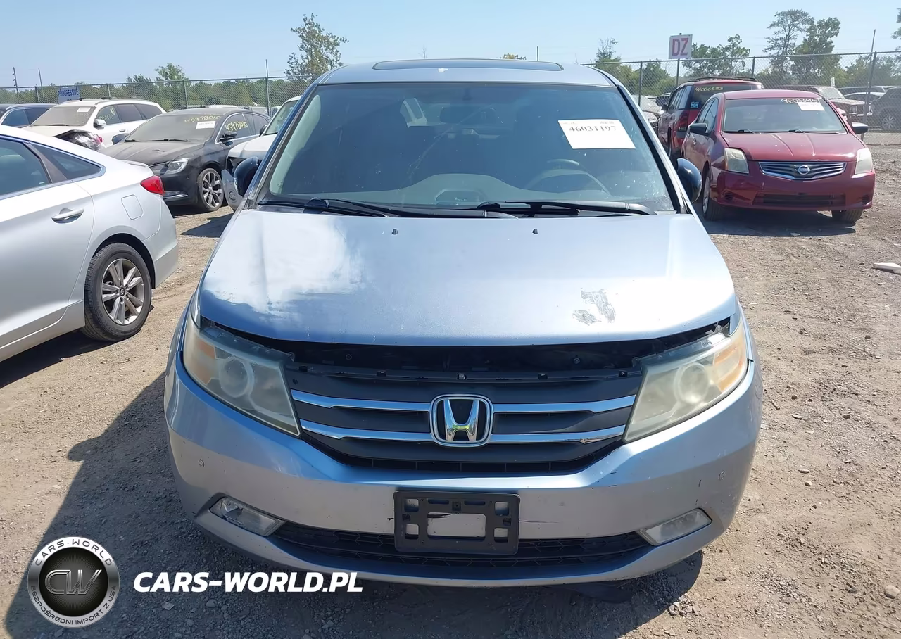 2011 Honda Odyssey Touring-Touring Elite VIN:5FNRL5H92BB073387 - 6