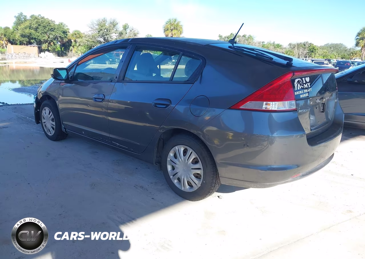 2010 Honda Insight Lx VIN:JHMZE2H5XAS007109 - 3