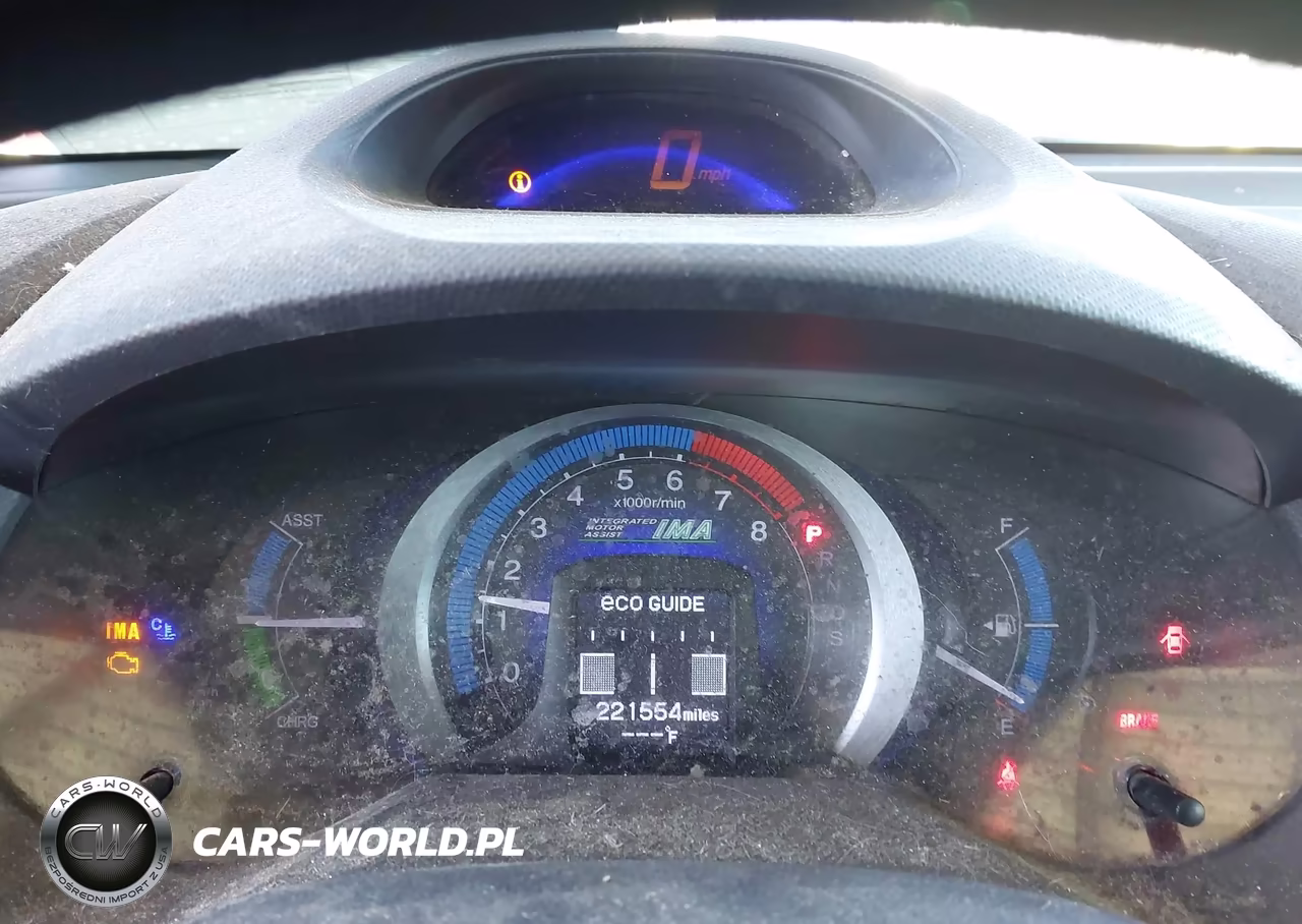 2010 Honda Insight Lx VIN:JHMZE2H5XAS007109 - 7