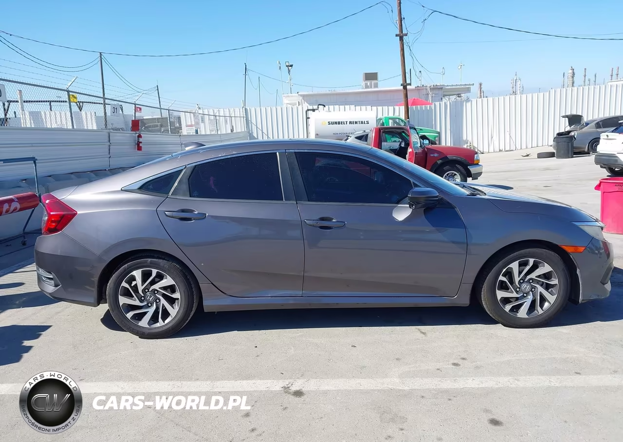 2018 Honda Civic Ex VIN:2HGFC2F70JH529593 - 15