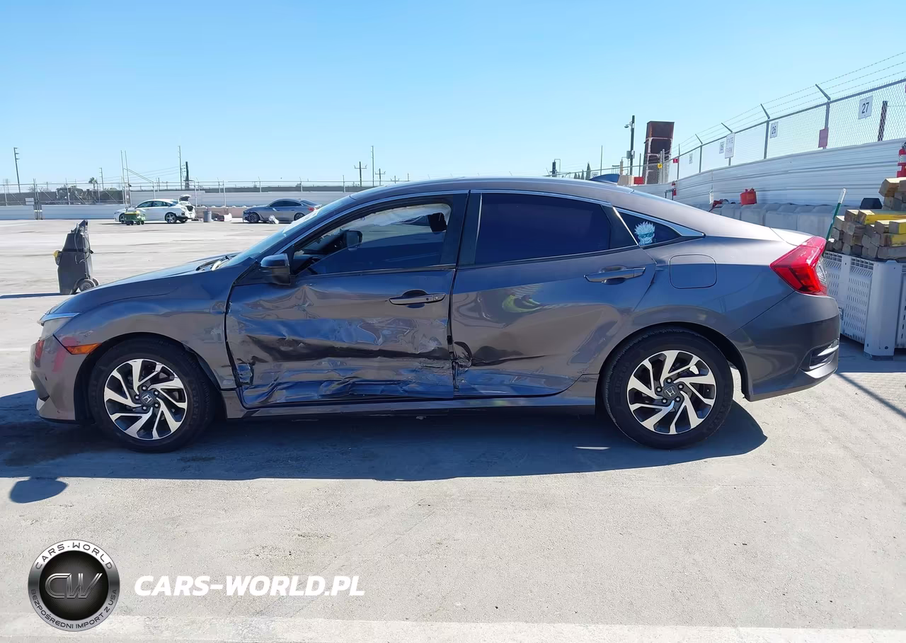 2018 Honda Civic Ex VIN:2HGFC2F70JH529593 - 16
