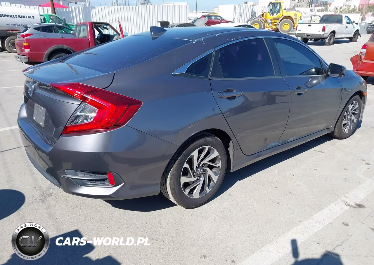 2018 Honda Civic Ex VIN:2HGFC2F70JH529593 - 4