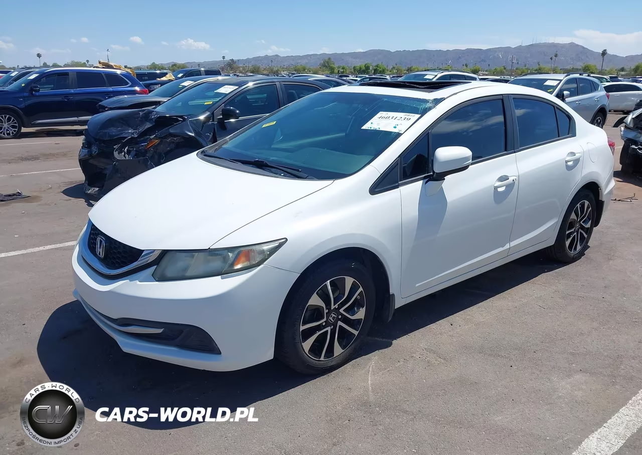 2014 Honda Civic Ex VIN:19XFB2F83EE029844 - 2