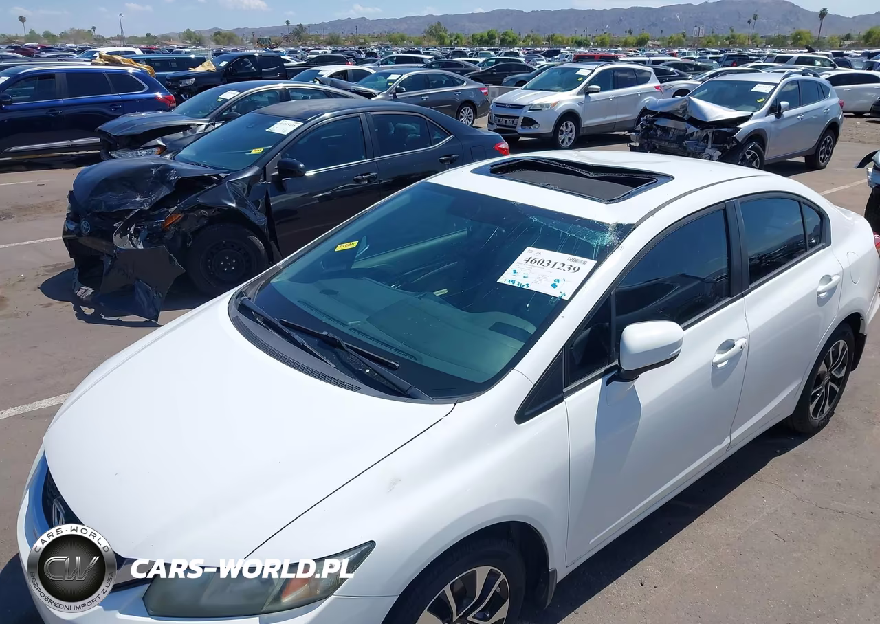 2014 Honda Civic Ex VIN:19XFB2F83EE029844 - 6