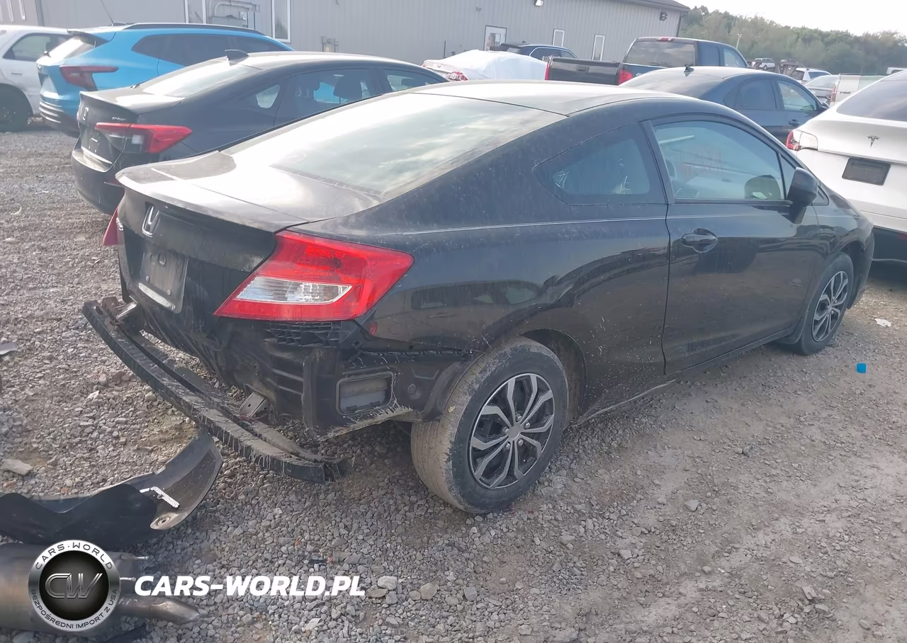 2013 Honda Civic Lx VIN:2HGFG3B55DH529527 - 4