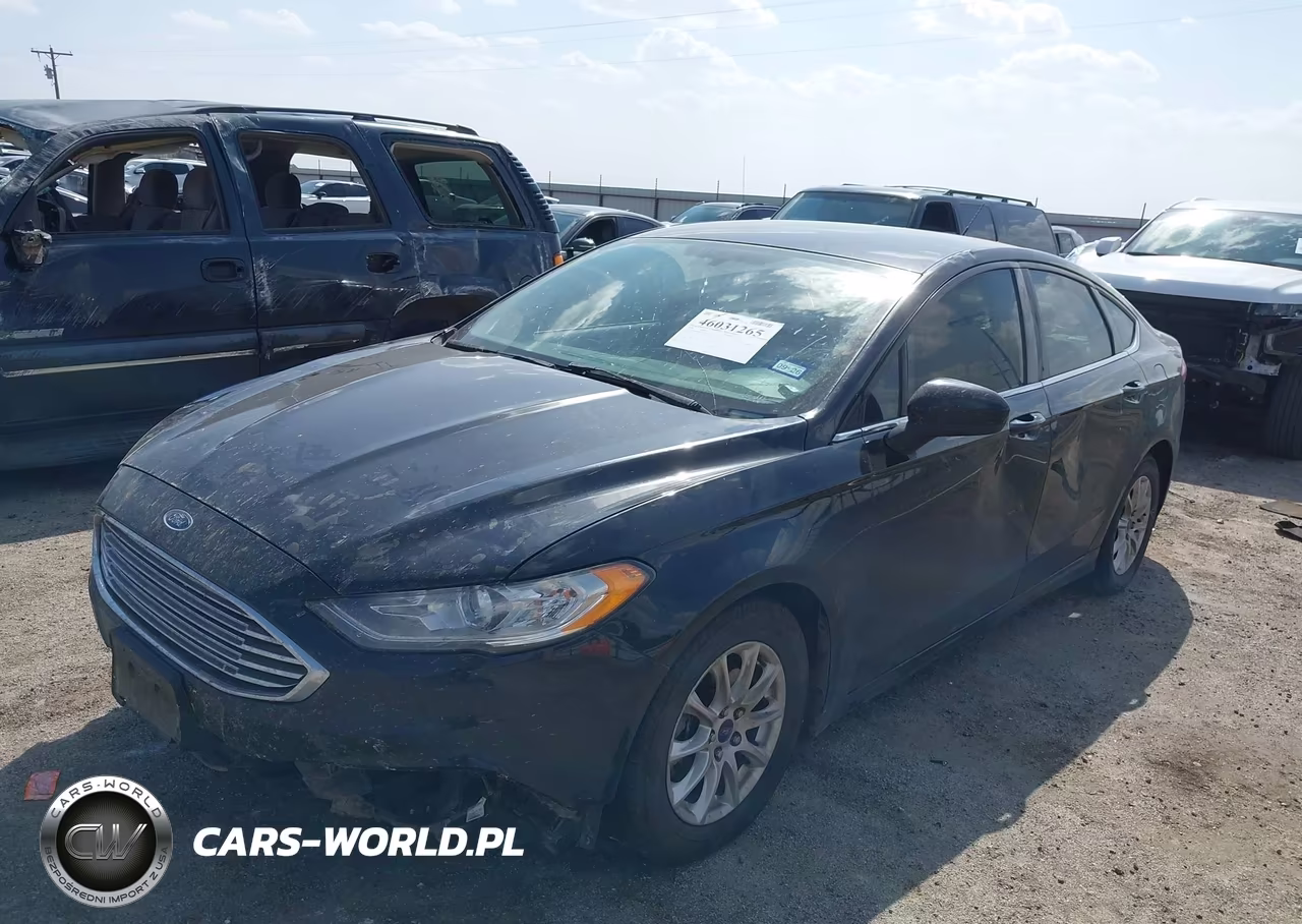 2018 Ford Fusion S VIN:3FA6P0G74JR158339 - 2