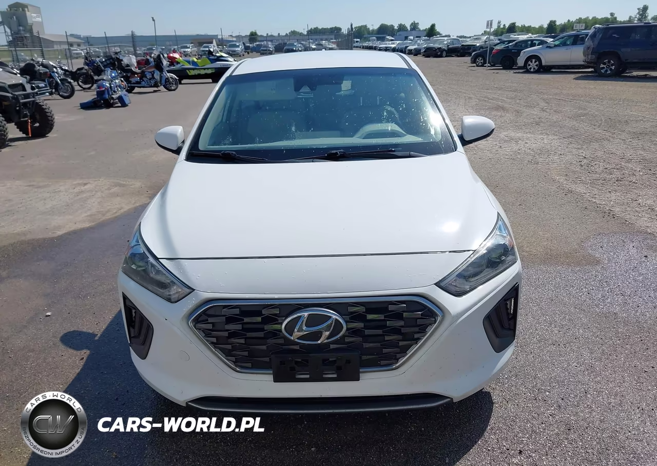 2020 Hyundai Ioniq Hybrid Blue VIN:KMHC65LC8LU232028 - 12
