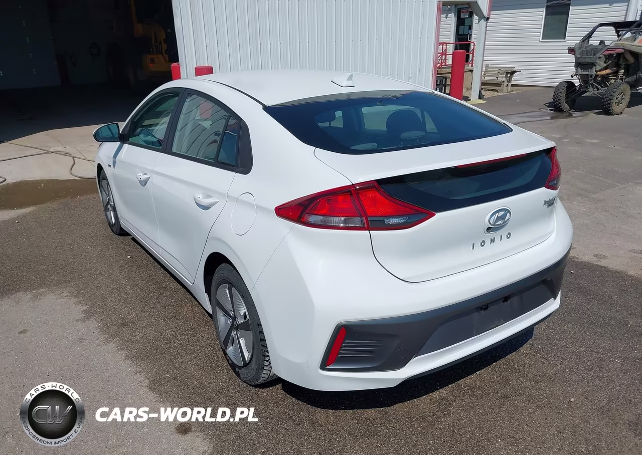 2020 Hyundai Ioniq Hybrid Blue VIN:KMHC65LC8LU232028 - 3