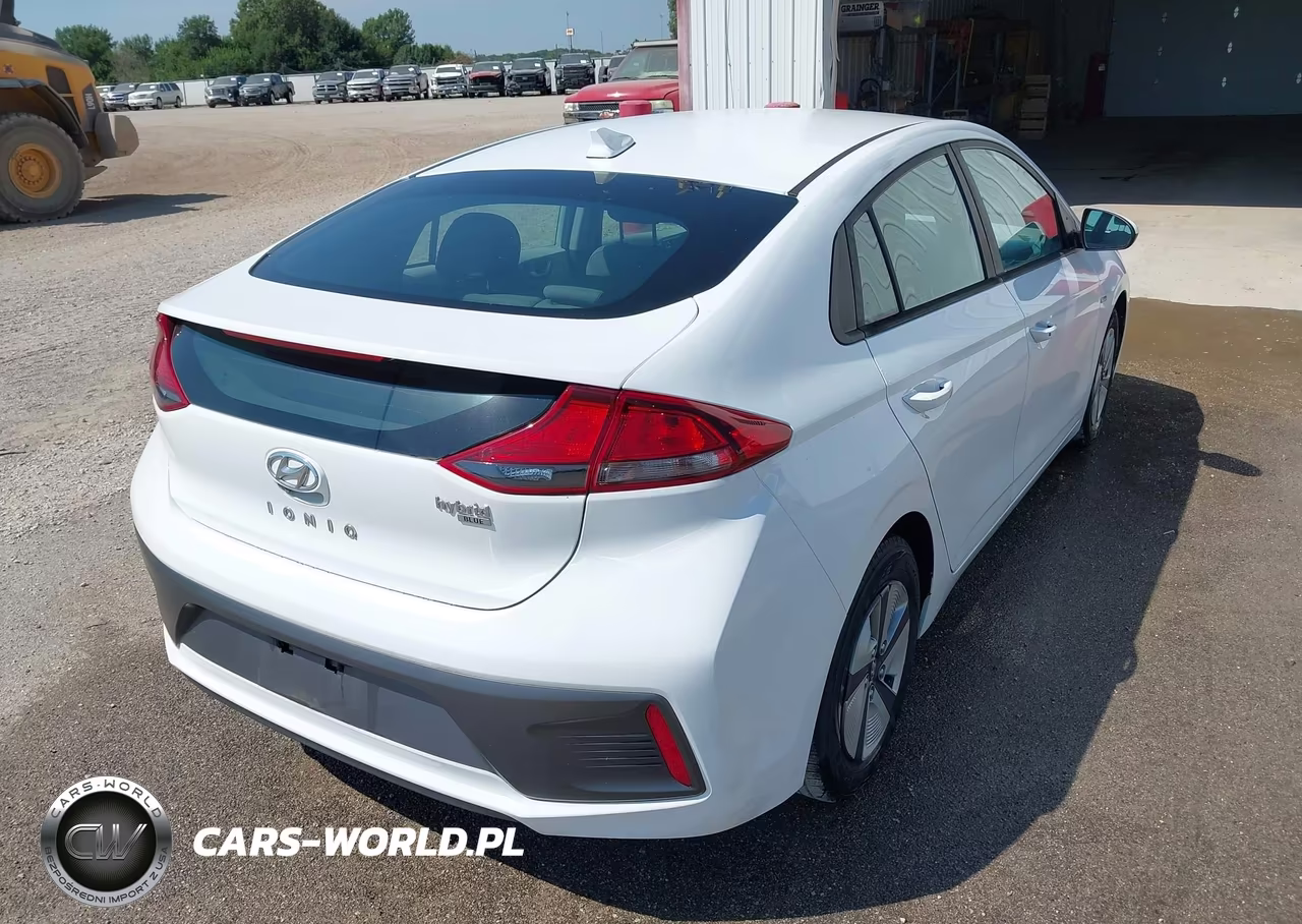 2020 Hyundai Ioniq Hybrid Blue VIN:KMHC65LC8LU232028 - 4