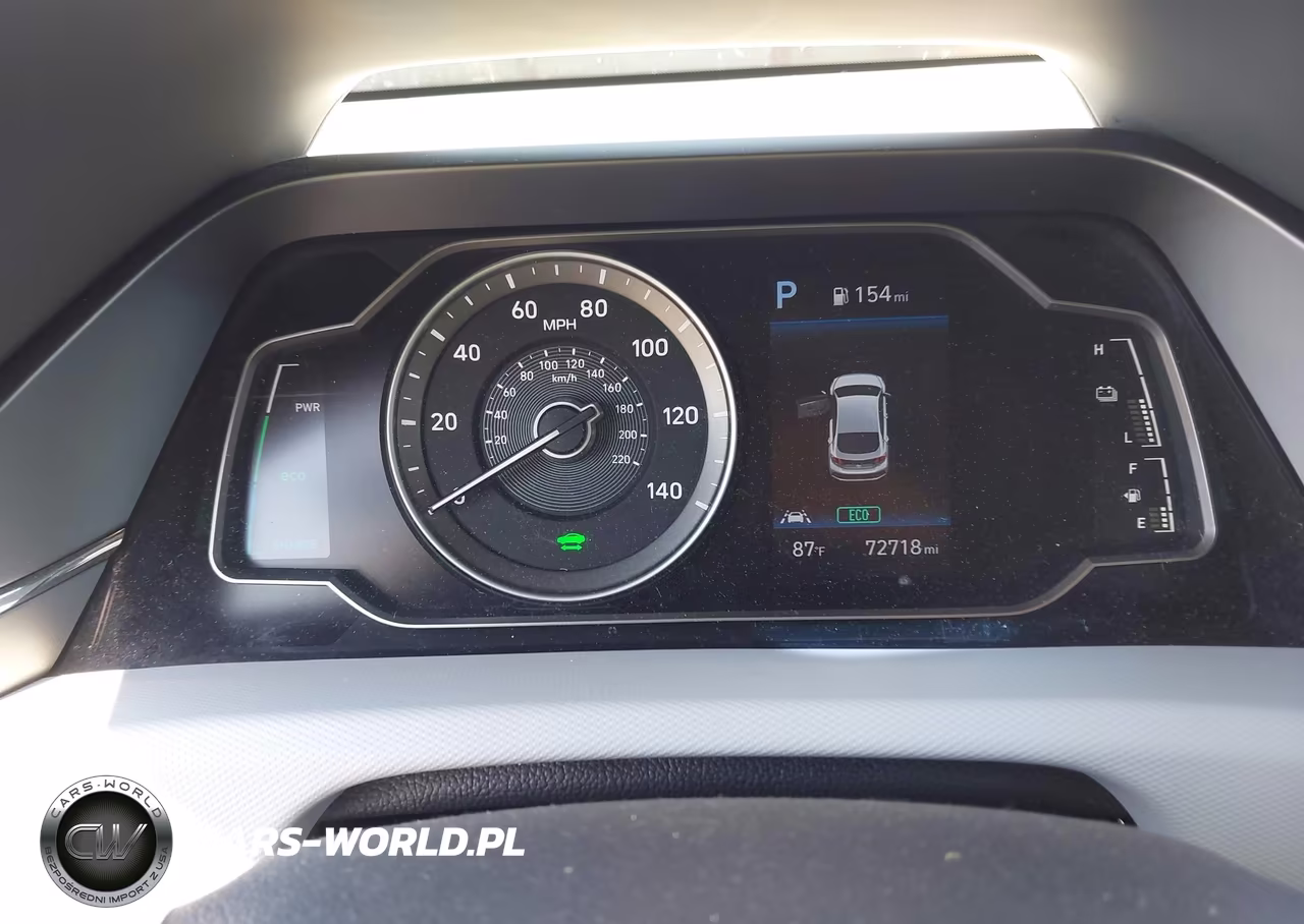 2020 Hyundai Ioniq Hybrid Blue VIN:KMHC65LC8LU232028 - 7