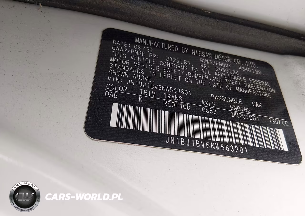 2022 Nissan Rogue Sport Sv Fwd Xtronic Cvt VIN:JN1BJ1BV6NW583301 - 9