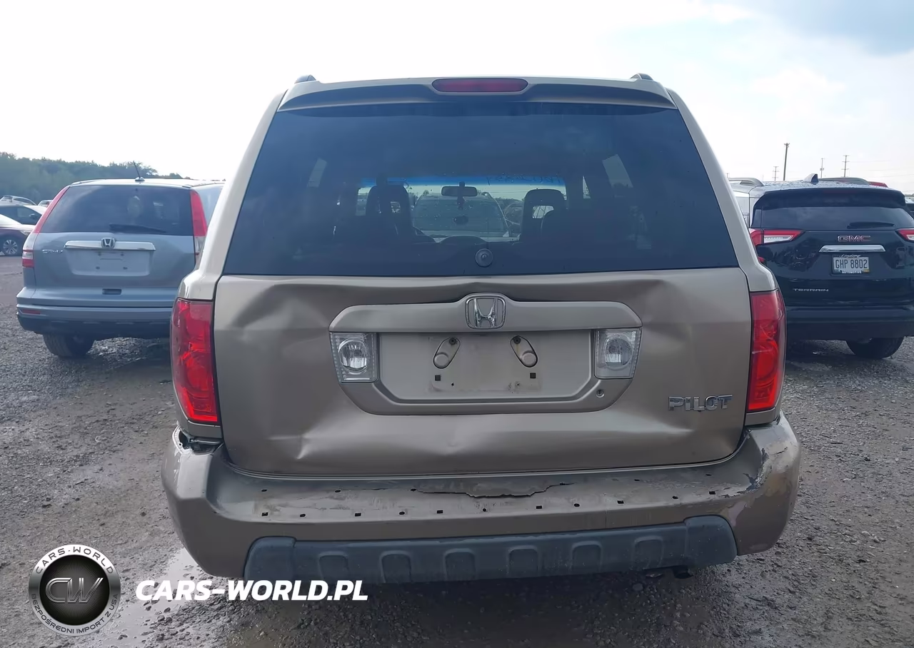 2005 Honda Pilot Ex-L VIN:2HKYF18545H535222 - 12