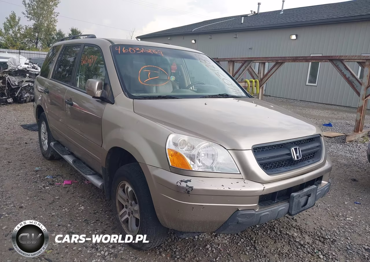 2005 Honda Pilot Ex-L VIN:2HKYF18545H535222 - 6