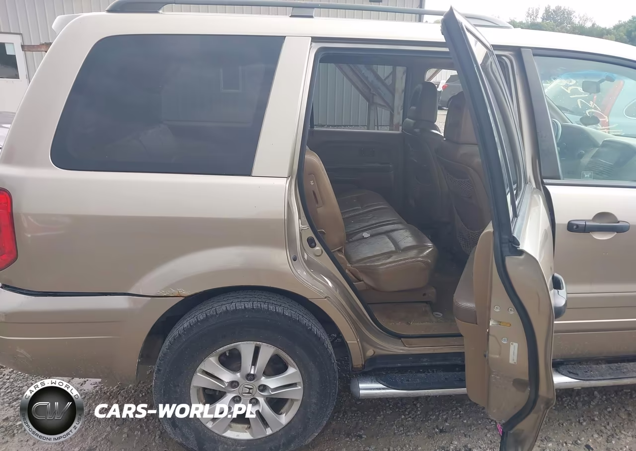 2005 Honda Pilot Ex-L VIN:2HKYF18545H535222 - 8