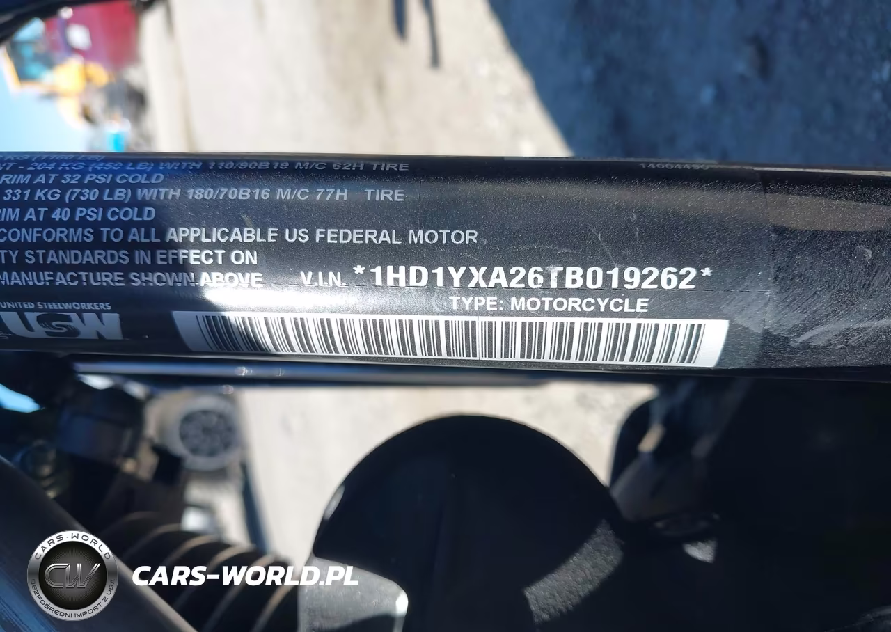2026 Harley-Davidson Fxlrst VIN:1HD1YXA26TB019262 - 10