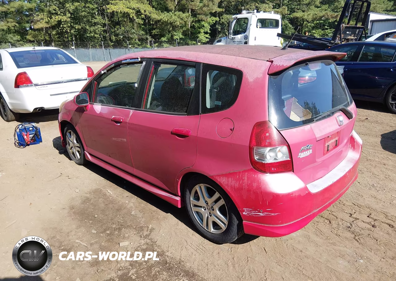 2007 Honda Fit Sport VIN:JHMGD38697S058425 - 3