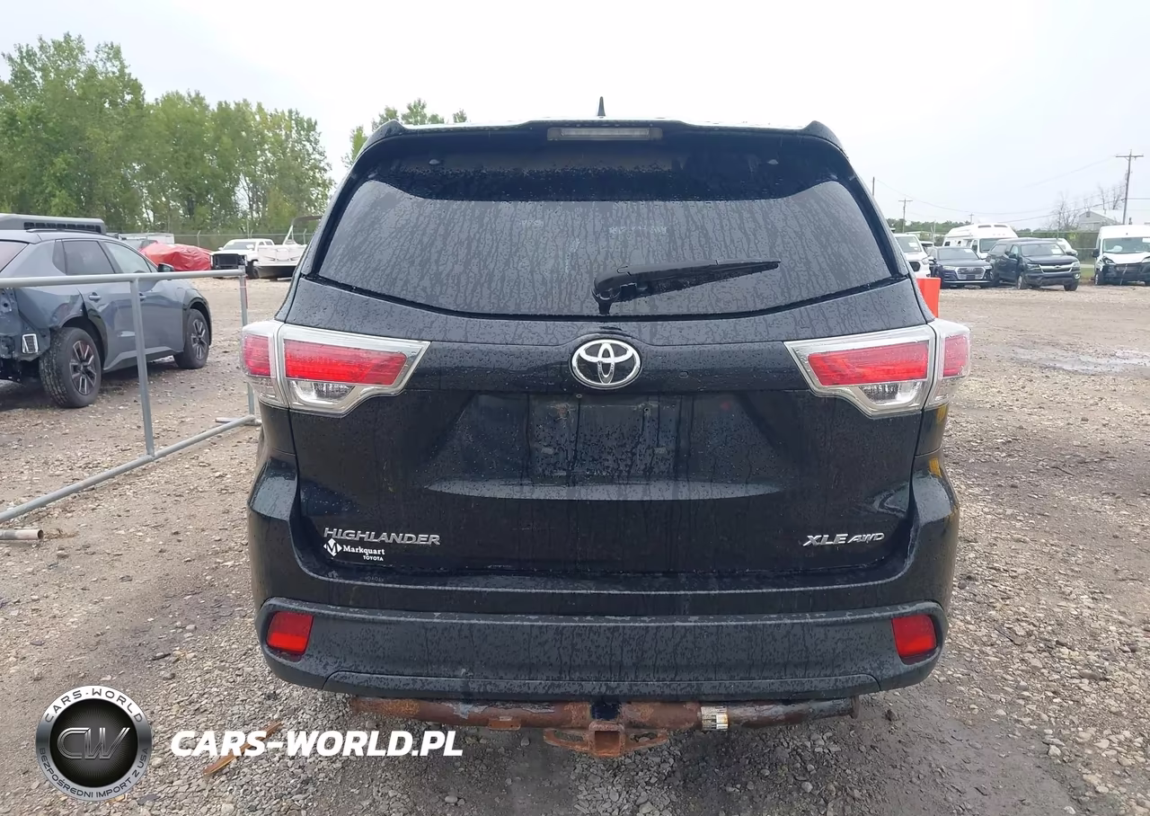 2014 Toyota Highlander Xle V6 VIN:5TDJKRFH7ES069014 - 16