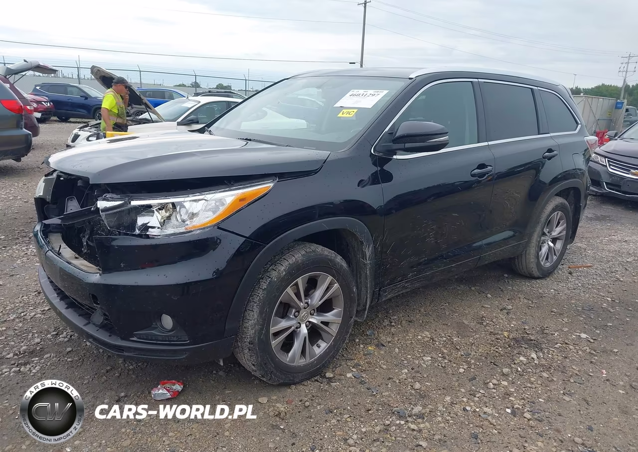2014 Toyota Highlander Xle V6 VIN:5TDJKRFH7ES069014 - 2