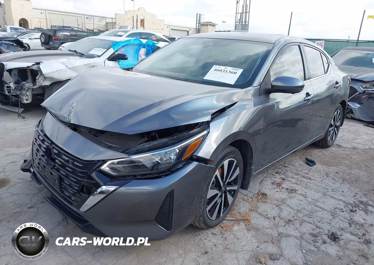 2025 Nissan Sentra Sv VIN:3N1AB8CV4SY406248 - 2