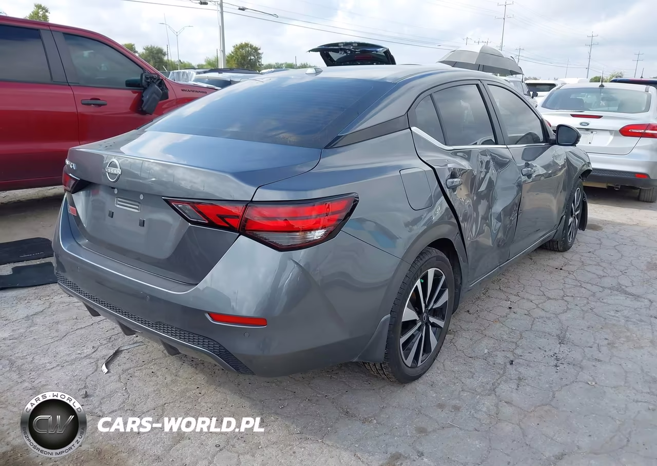 2025 Nissan Sentra Sv VIN:3N1AB8CV4SY406248 - 4