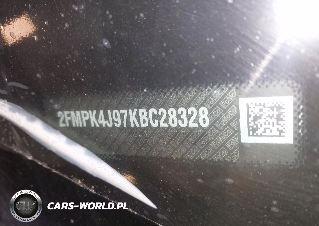 2019 Ford Edge Sel VIN:2FMPK4J97KBC28328 - 9