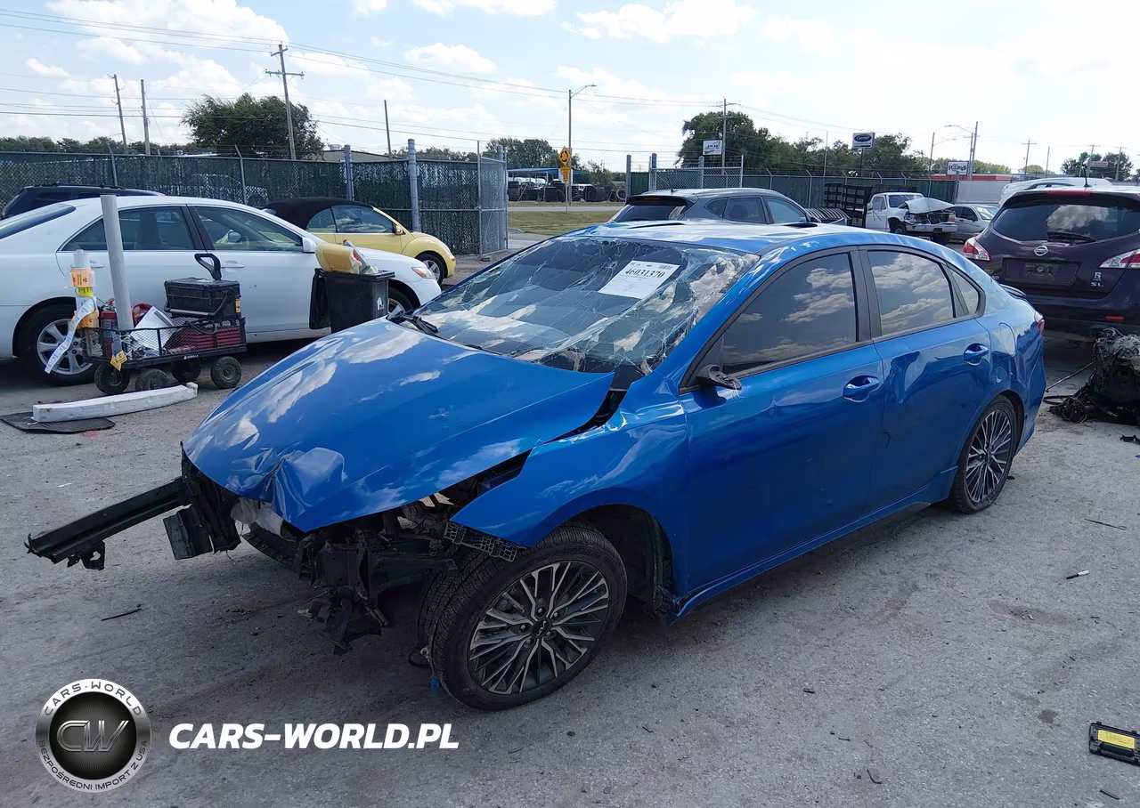 2022 Kia Forte Gt-Line VIN:3KPF54AD2NE491612 - 2