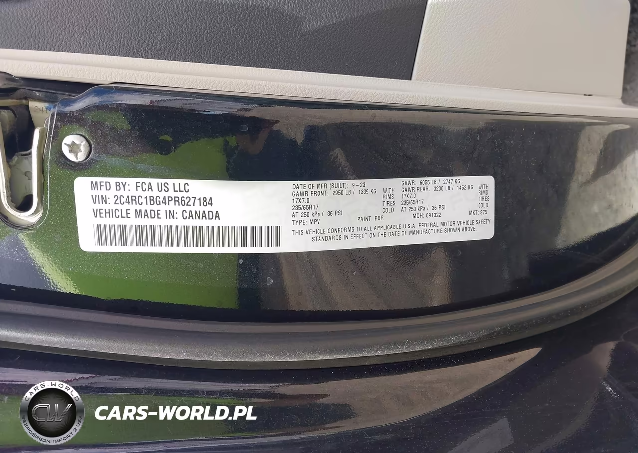 2023 Chrysler Pacifica Touring L VIN:2C4RC1BG4PR627184 - 9