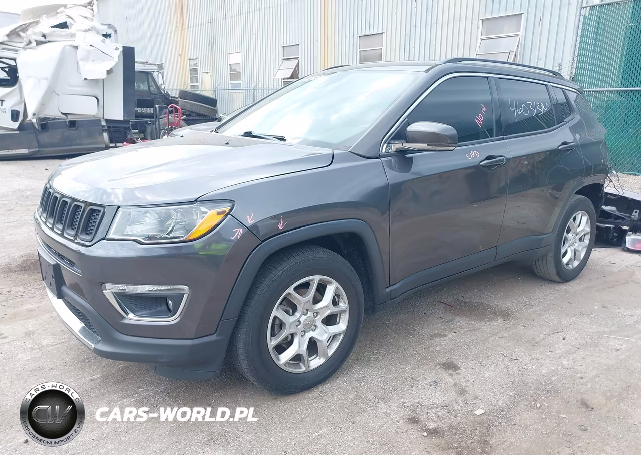 2018 Jeep Compass Limited Fwd VIN:3C4NJCCB9JT406851 - 2