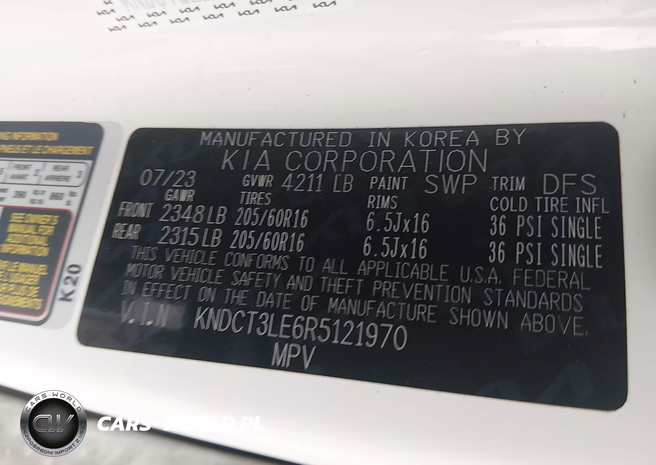 2024 Kia Niro Sx VIN:KNDCT3LE6R5121970 - 9