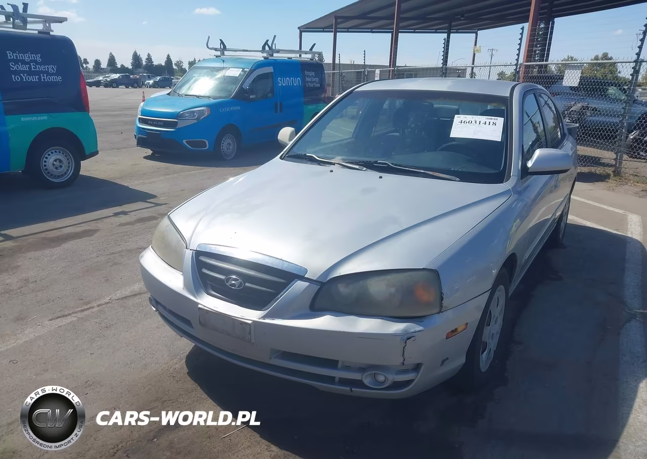 2004 Hyundai Elantra Gls-Gt VIN:KMHDN46D54U830374 - 2