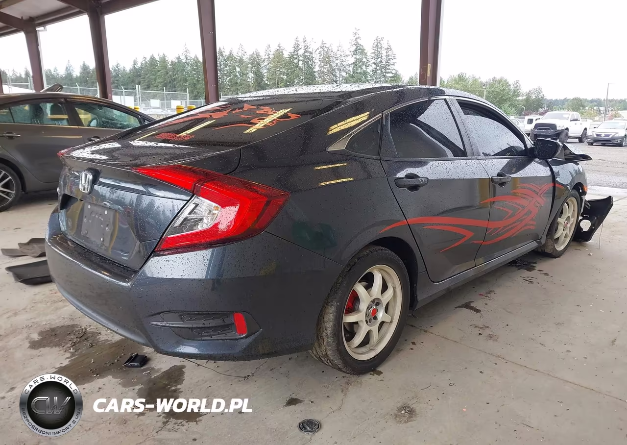 2016 Honda Civic Lx VIN:19XFC2F51GE242216 - 4