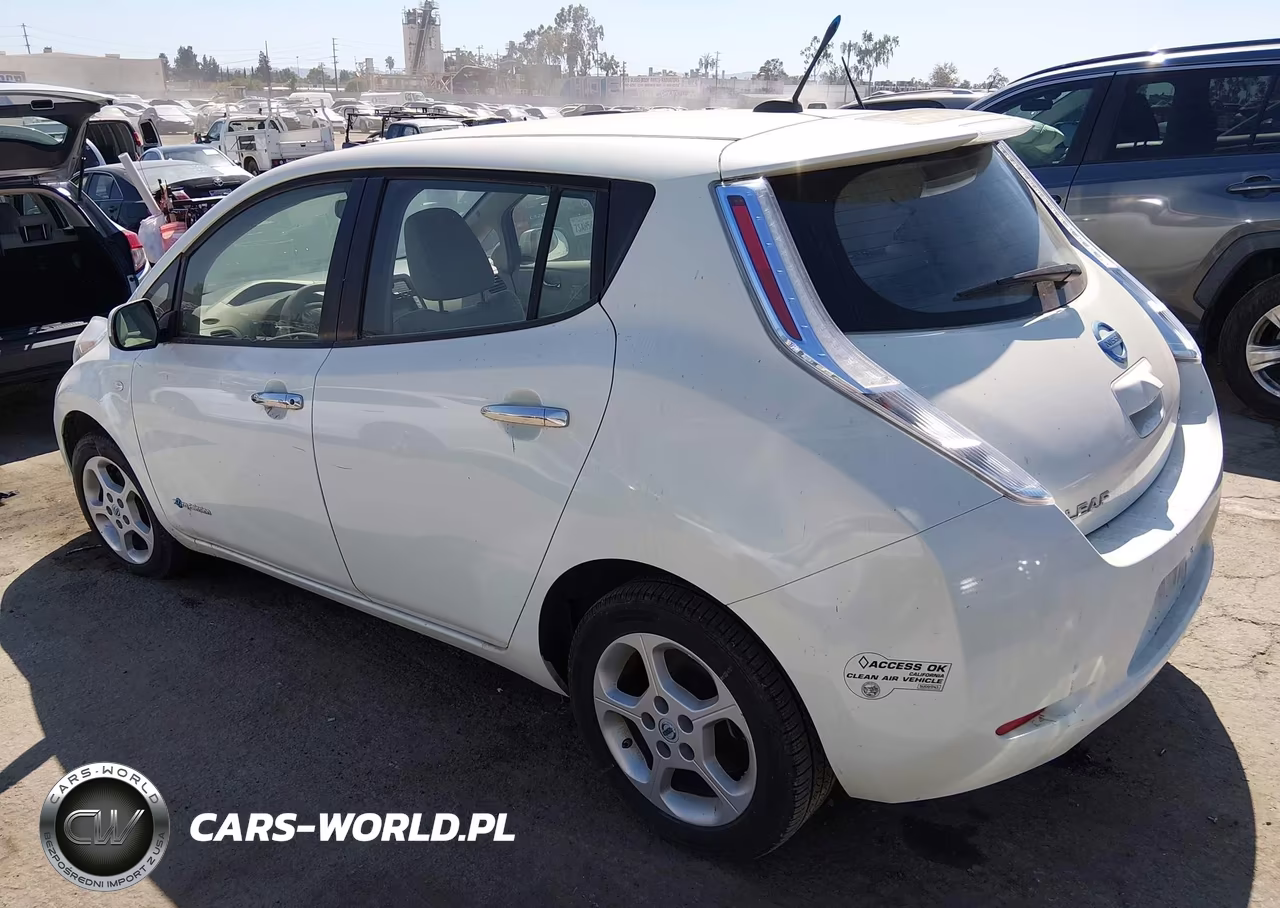 2012 Nissan Leaf Sl VIN:JN1AZ0CPXCT024041 - 3
