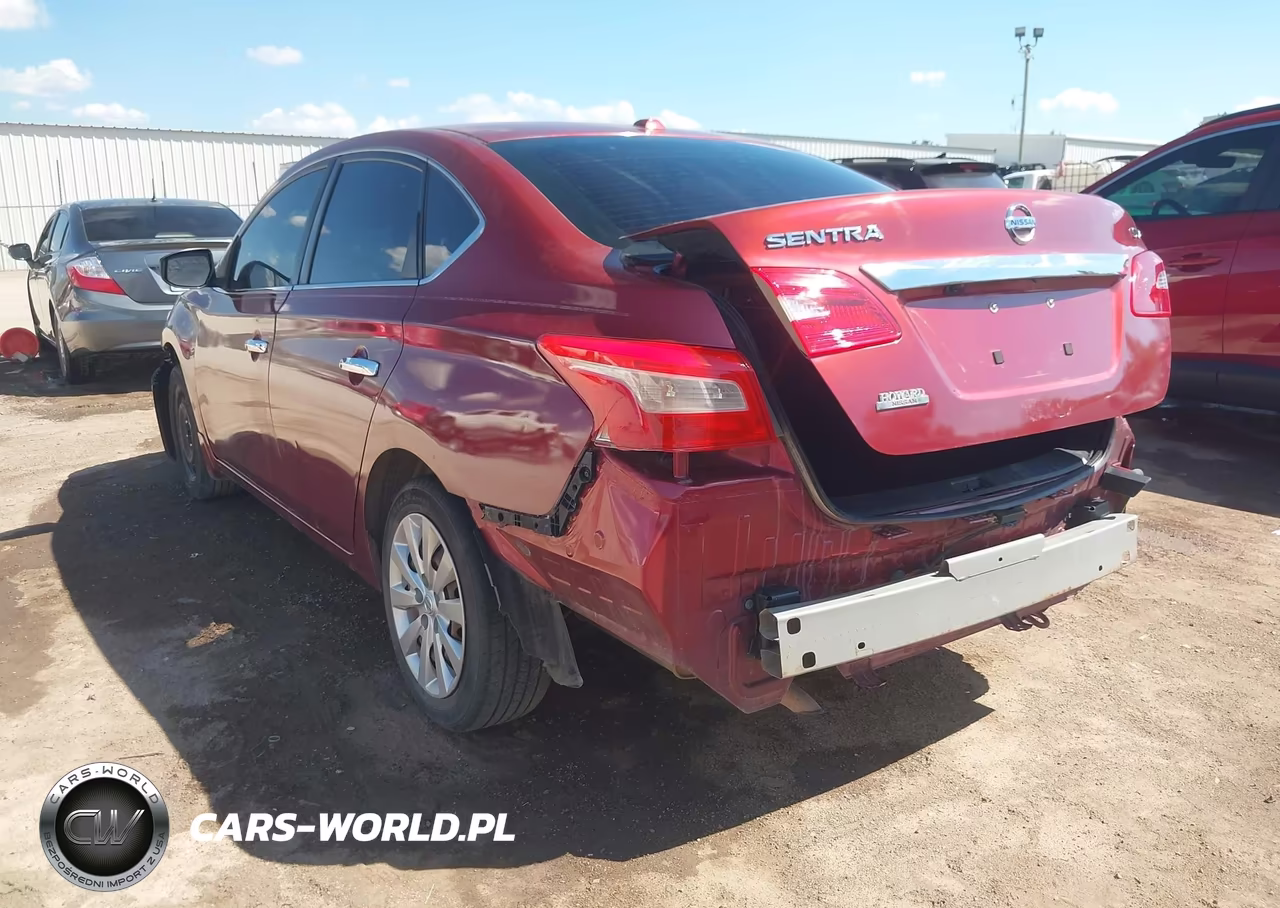 2016 Nissan Sentra Sv VIN:3N1AB7AP5GY288751 - 3