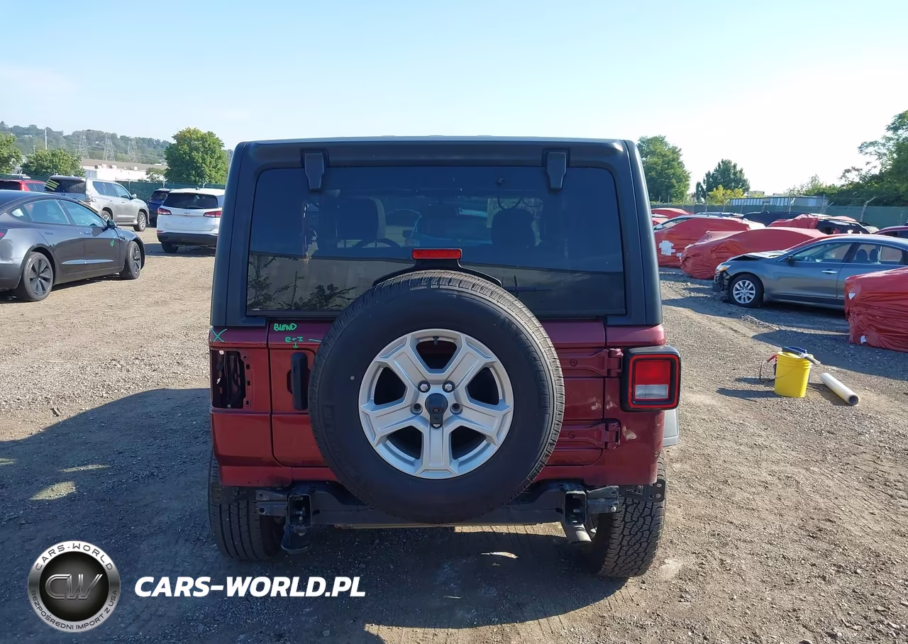 2021 Jeep Wrangler Sport S 4X4 VIN:1C4HJXAG7MW823869 - 17