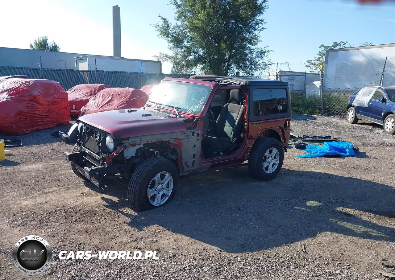 2021 Jeep Wrangler Sport S 4X4 VIN:1C4HJXAG7MW823869 - 2