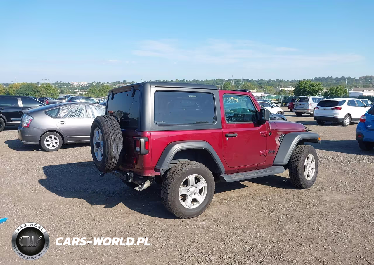 2021 Jeep Wrangler Sport S 4X4 VIN:1C4HJXAG7MW823869 - 4
