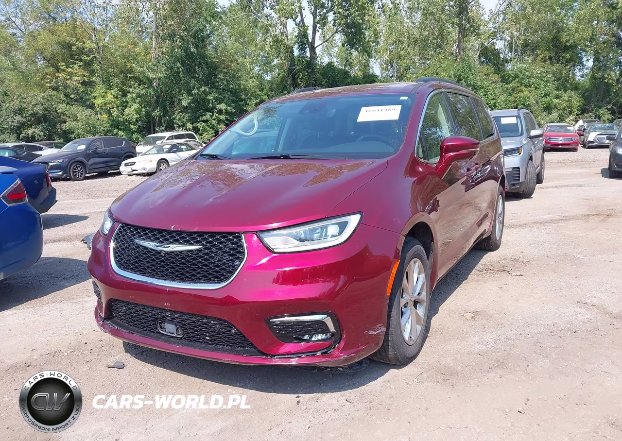 2022 Chrysler Pacifica Touring L Awd VIN:2C4RC3BGXNR164637 - 2