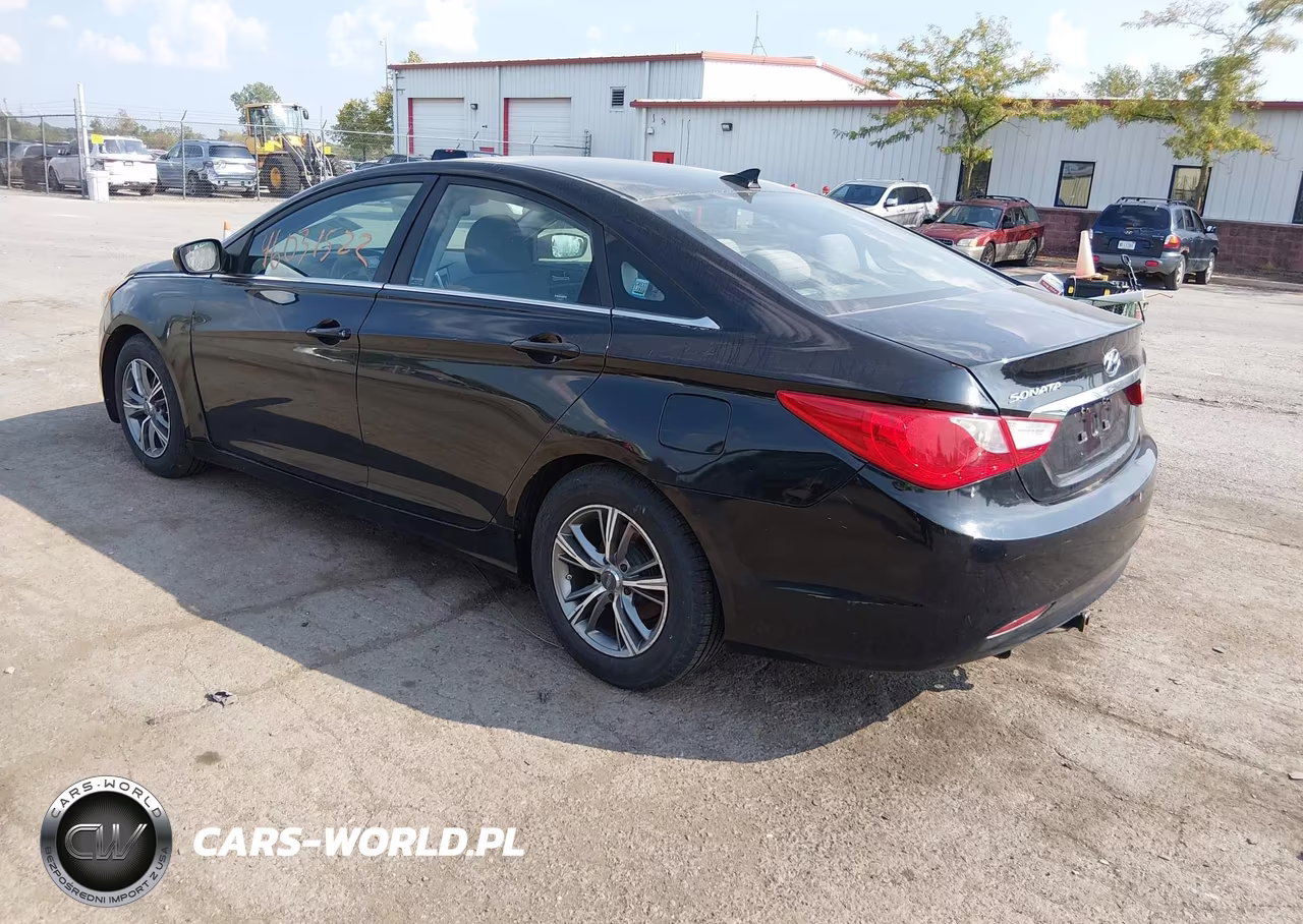 2013 Hyundai Sonata Gls VIN:5NPEB4ACXDH648406 - 3