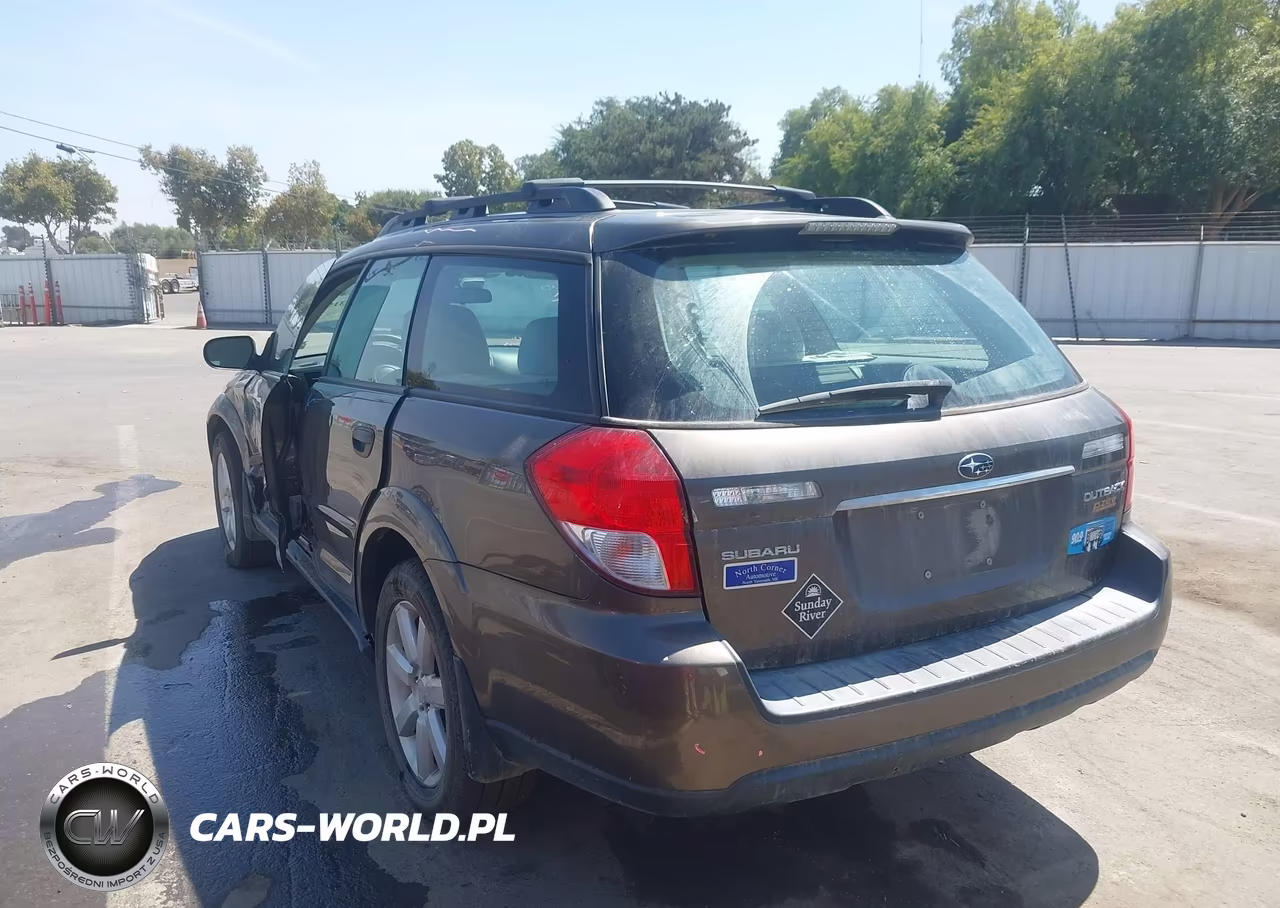 2009 Subaru Outback 2.5I VIN:4S4BP61C596337639 - 3