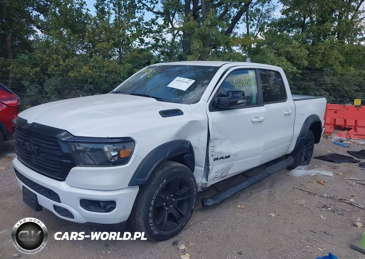 2021 Ram 1500 Big Horn 4X4 5'7 Box VIN:1C6SRFFTXMN579565 - 2