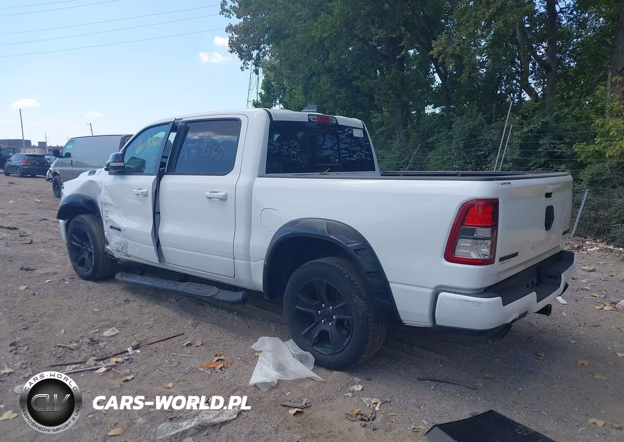 2021 Ram 1500 Big Horn 4X4 5'7 Box VIN:1C6SRFFTXMN579565 - 3