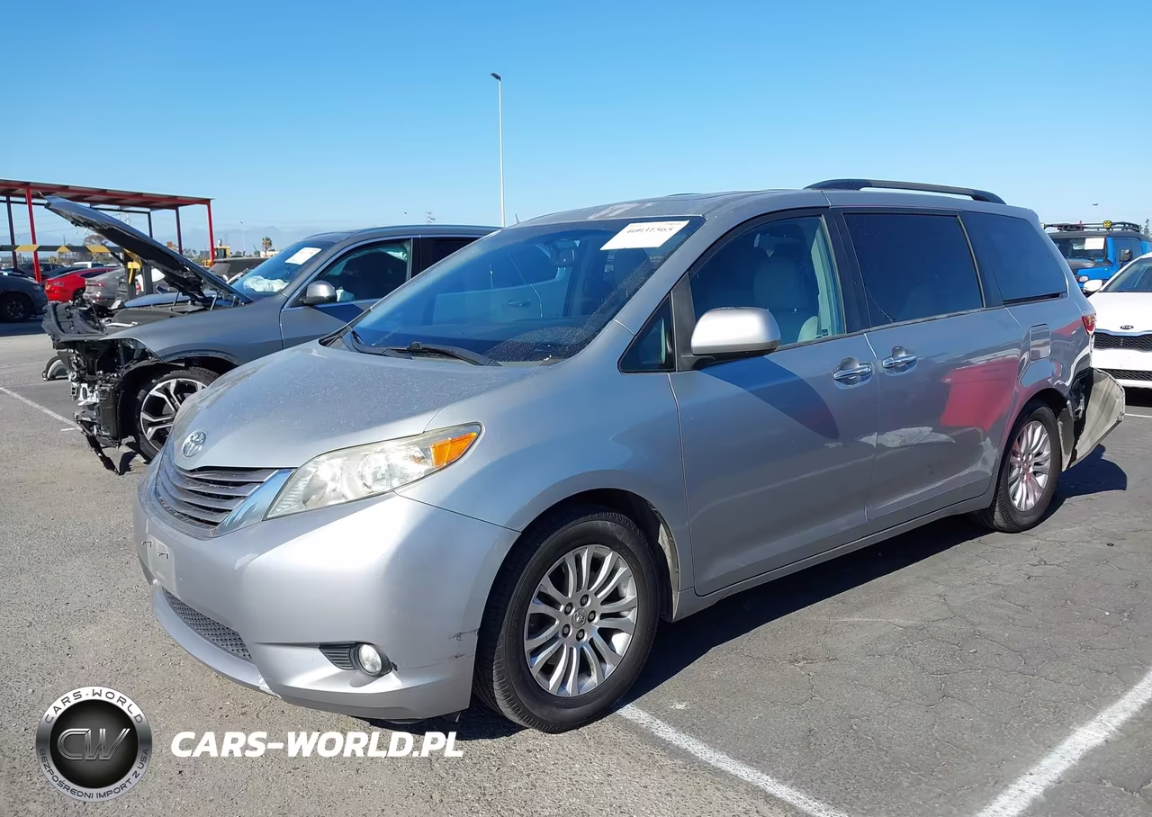 2015 Toyota Sienna Xle Premium 8 Passenger VIN:5TDYK3DC3FS667623 - 2