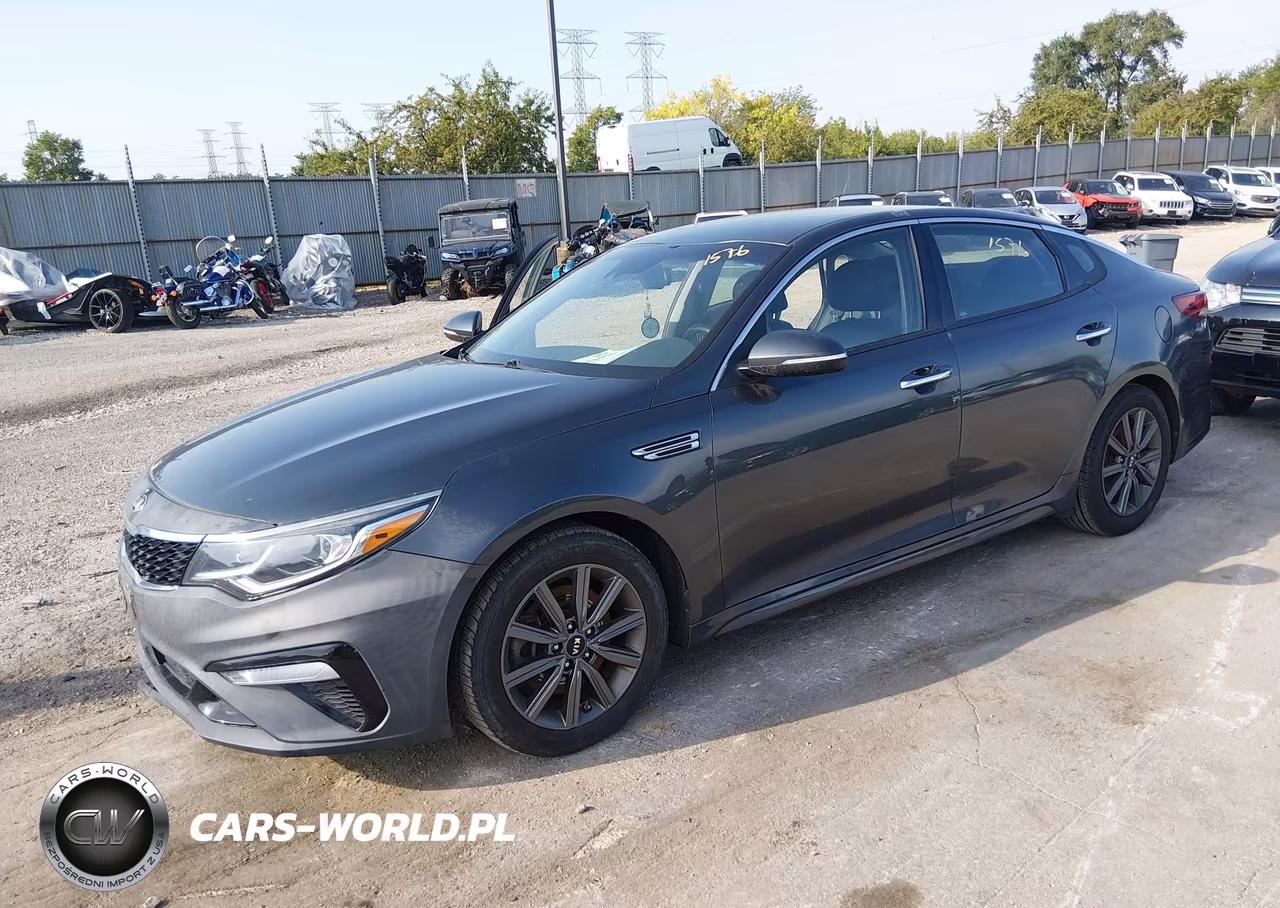 2019 Kia Optima Ex VIN:5XXGU4L14KG380069 - 2