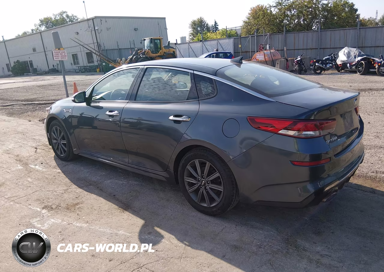 2019 Kia Optima Ex VIN:5XXGU4L14KG380069 - 3
