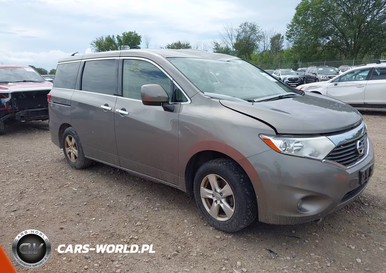 2017 Nissan Quest Sv VIN:JN8AE2KP9H9167674 - 1