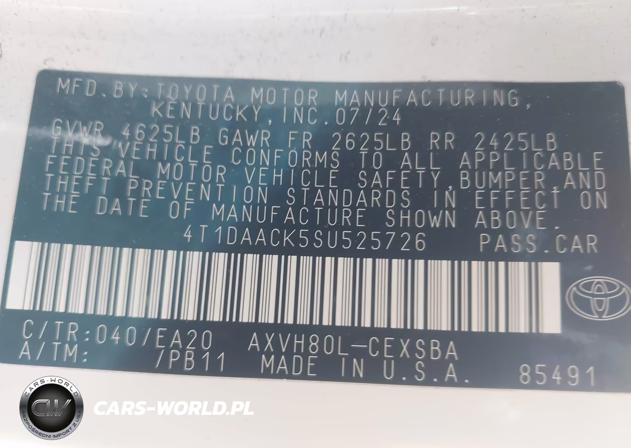 2025 Toyota Camry Se VIN:4T1DAACK5SU525726 - 9