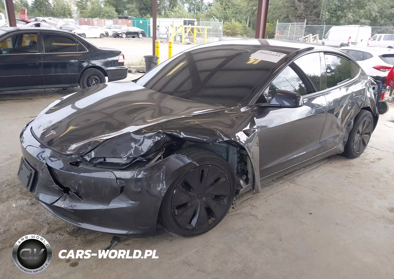 2024 Tesla Model 3 Long Range Dual Motor All-Wheel Drive-Rear-Wheel Drive VIN:5YJ3E1EA8RF736835 - 2