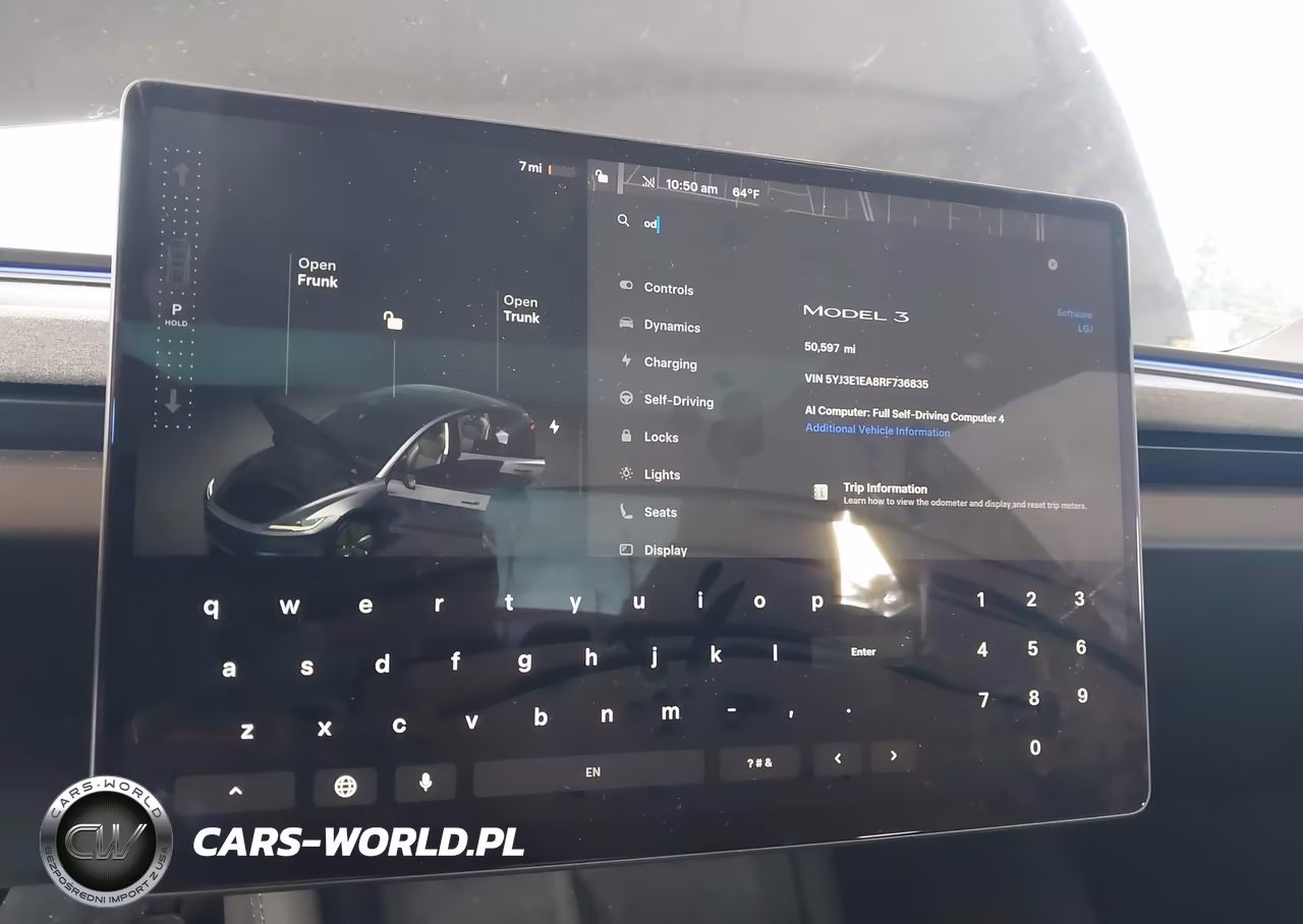 2024 Tesla Model 3 Long Range Dual Motor All-Wheel Drive-Rear-Wheel Drive VIN:5YJ3E1EA8RF736835 - 7