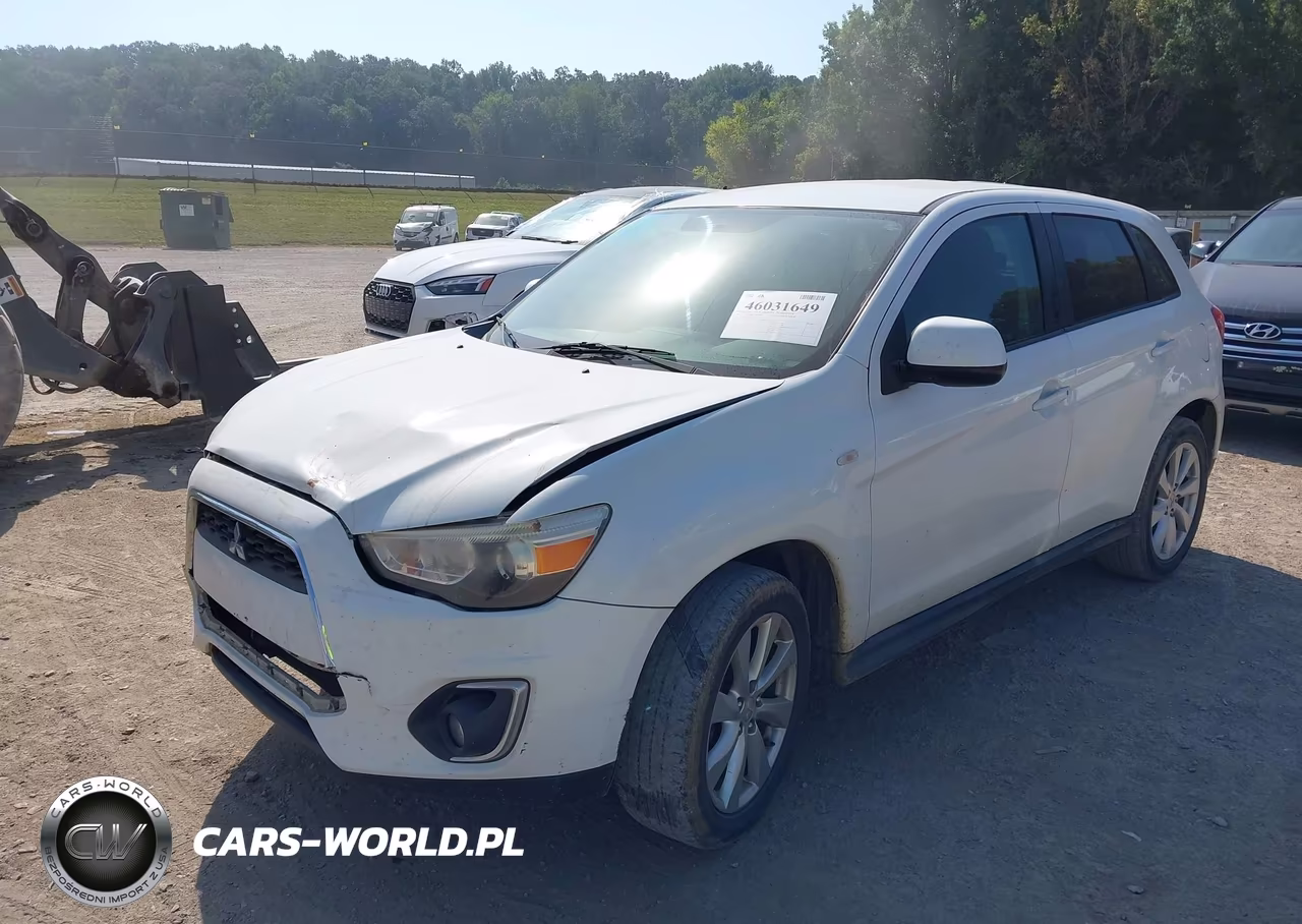 2015 Mitsubishi Outlander Sport Es VIN:4A4AP3AU6FE009244 - 2
