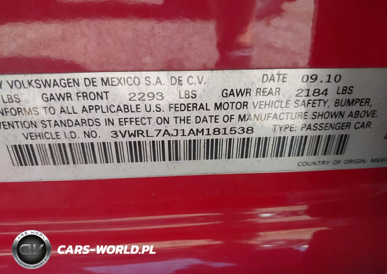 2010 Volkswagen Jetta Tdi VIN:3VWRL7AJ1AM181538 - 9